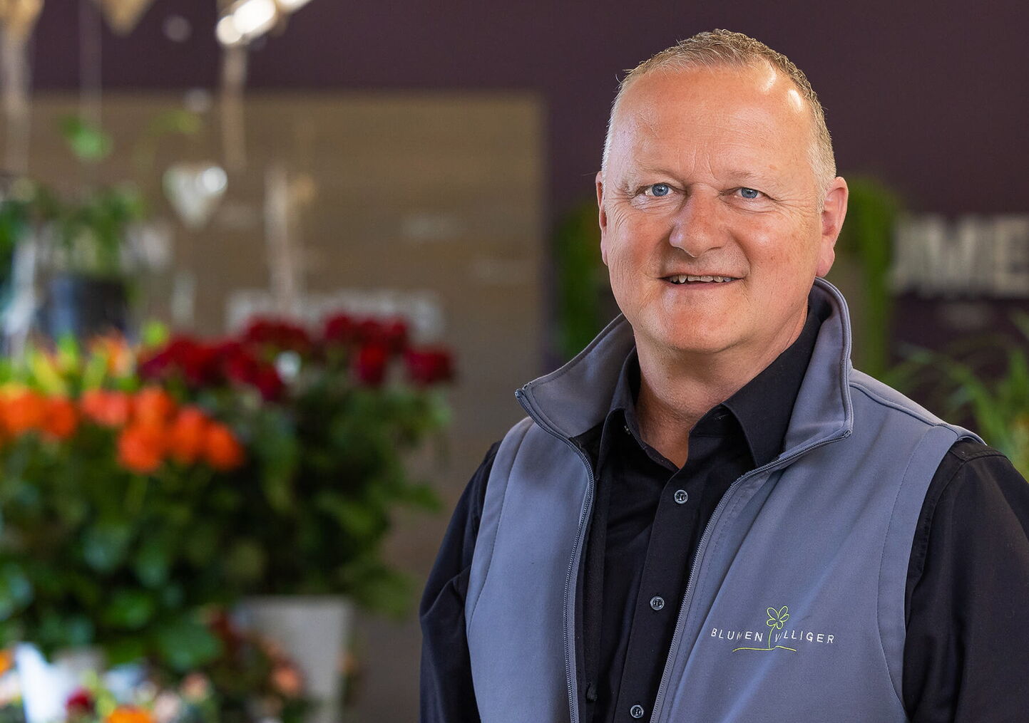 Business Portrait aus Luzern für Florist