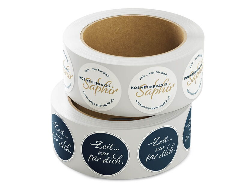 grafiker luzern rolle mit rundkleber