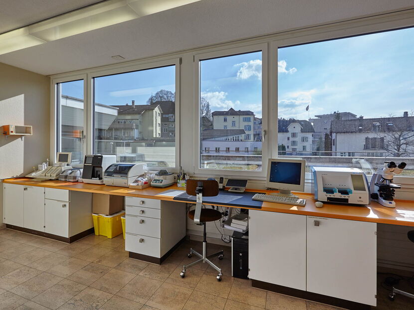 Raumfotografie Luzern Labor vom Arztpraxis