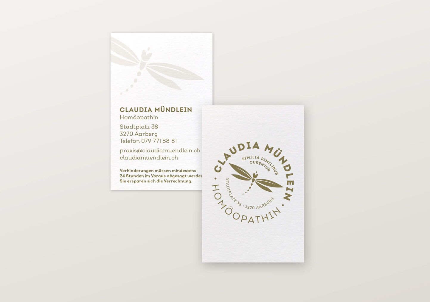 Grafiker Luzern: Individuelle Logo Gestaltung für Arztpraxis und Gesundheitspraxis