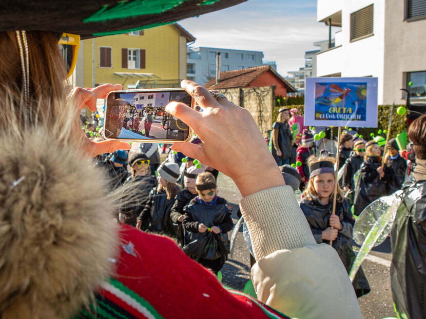 Eventfotografie Luzern: Detailaufnahmen zum Fasnachtsumzug in Rain