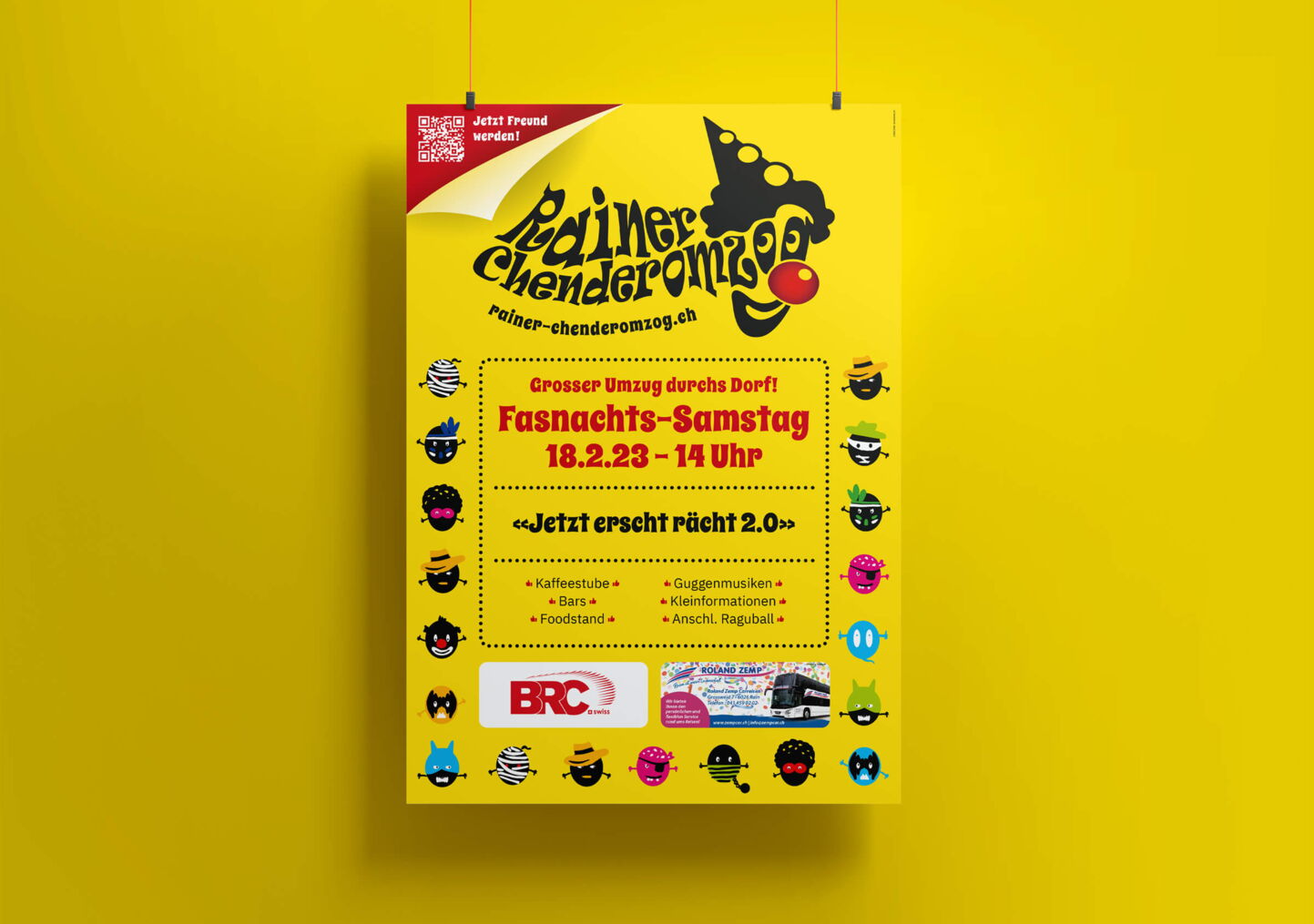 Grafiker Luzern erstellt individuelle Plakatdesigns für deinen Event