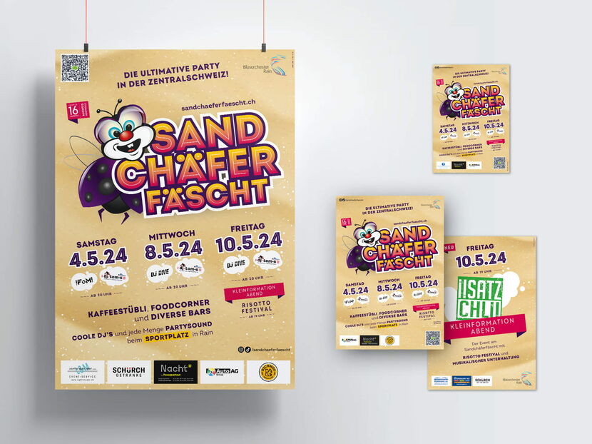 Werbeagentur Luzern für auffallende Flyer und Plakate