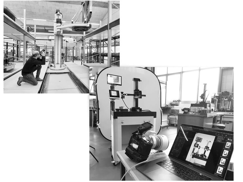 Industriefotografie Luzern - Making of vor Ort bei Kunden in Produktion