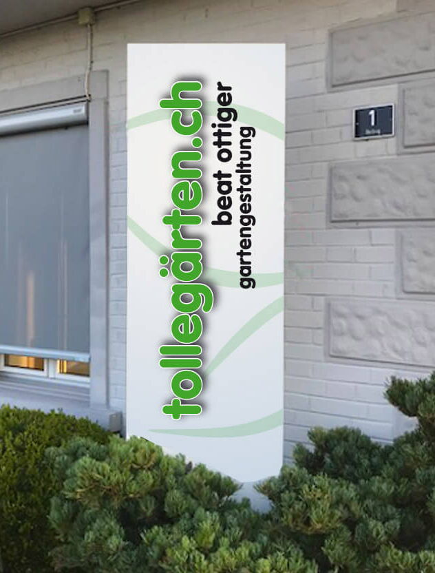 Grafikdesign Luzern für Beschriftung und Signaletik von Patrick Wicki