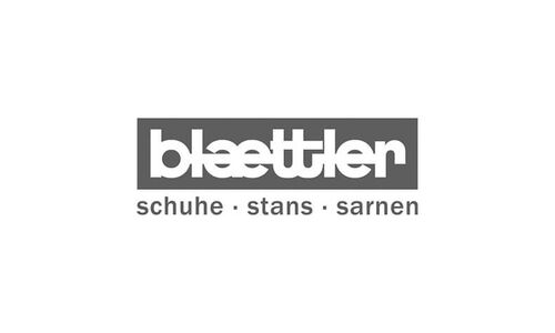 Logo blaettler schuhe stans sarnen