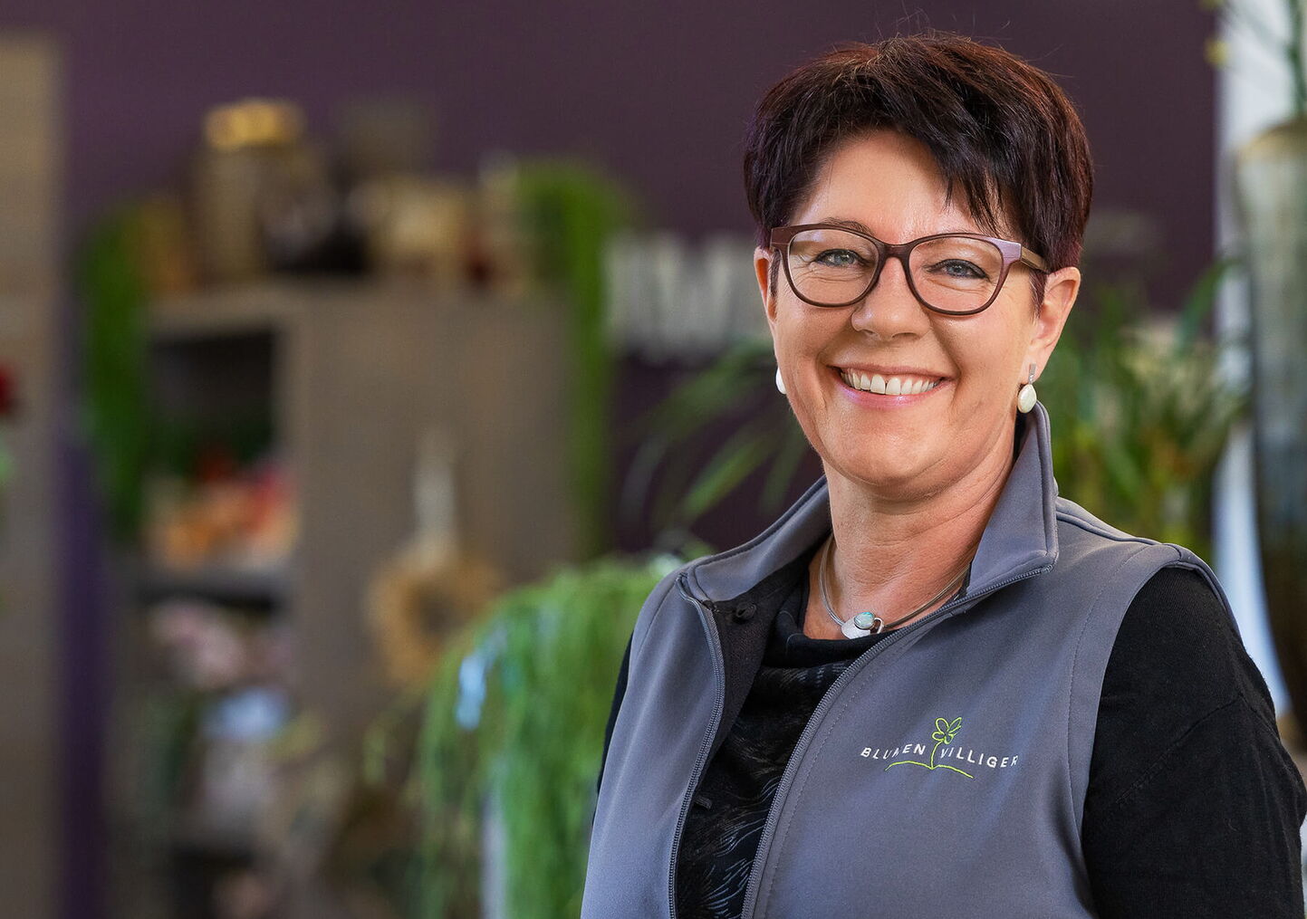 Business Portrait aus Luzern für Floristin