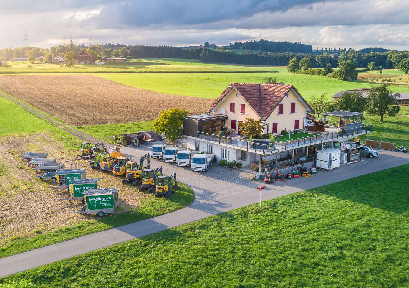 Werbefotografie/Drohnenfotografie Luzern für Unternehmen und Firmenstandorte