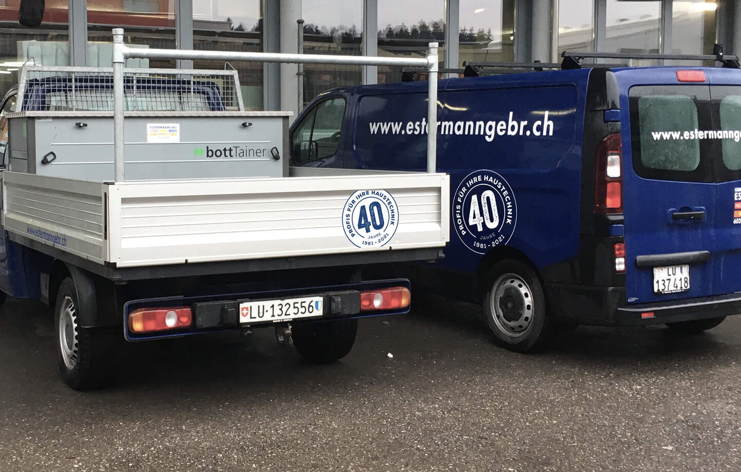 Werbeagentur Luzern - digitale Fahrzeugsbeschriftung, Planung und Gestaltung