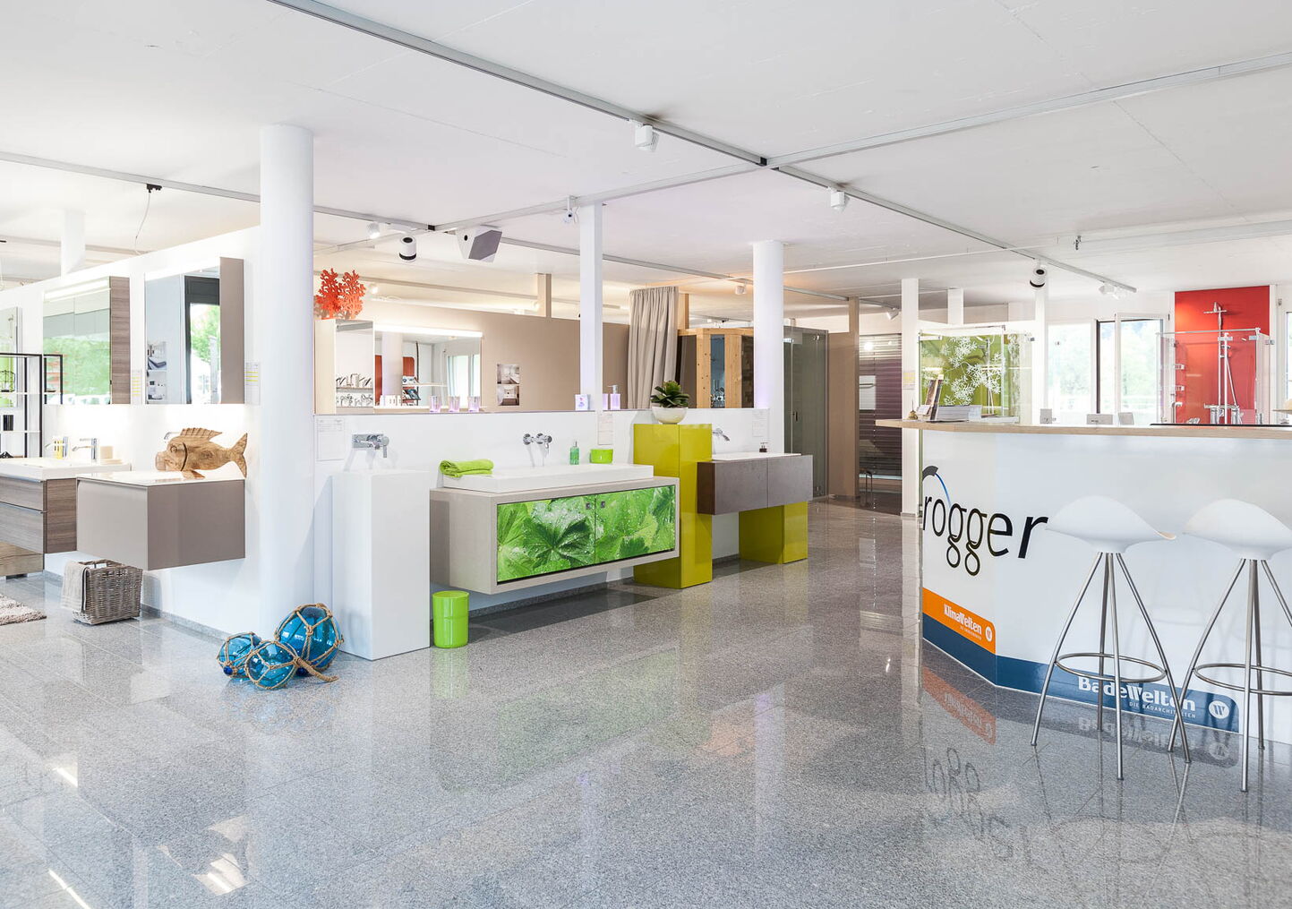 Fotograf Luzern für Showroomfotografie für Badmöbel