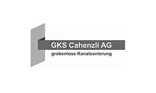 Vektorlogo in 3D-Form mit Schrift in schwarz und weiss
